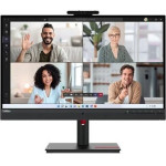 Lenovo Monitor Thinkvision T27hv-30 27'' Qhd IPS, VGA, HDMi, Display Port, USB,USB-C, Height adjustable,Webcam, Speakers, , 3YEarsw - (63D6UAT3EU)