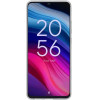 Vivid Set Gelly Case Transparent + Tempered Glass Tcl 505 - (VIGELLY372GLASSTN)