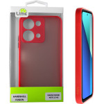 Lime ���� Xiaomi Redmi Note 13 4G 6.67'' Hardshell Fusion Full Camera Protection Red With Black KEYS