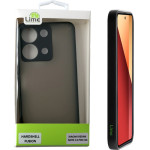 Lime ���� Xiaomi Redmi Note 13 Pro 4G 6.67'' Hardshell Fusion Full Camera Protection Black With Red KEYS