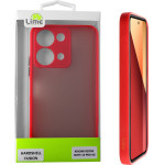 Lime ���� Xiaomi Redmi Note 13 Pro 4G 6.67'' Hardshell Fusion Full Camera Protection Red With Black KEYS