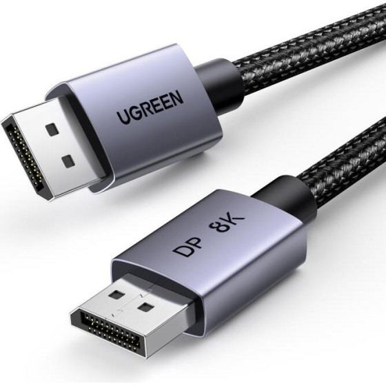 Ugreen Cable Displayport 1.4 8K/60Hz 1m DP120 Black 25903 - (DP120/25903)