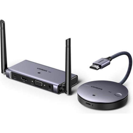 Ugreen Hdmi Wireless Transmitter And Receiver 4K/30Hz CM586 90909A - (CM586/90909A)