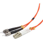 Cablexpert Multimode Duplex OM2 50/125 Fiber Optic Cable LC/St 10M - (CFO-LCST-OM2-10M)
