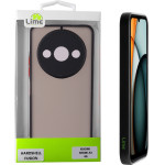 Lime Successories Lime ���� Xiaomi Redmi A3 4G 6.71'' Hardshell Fusion Full Camera Protection Black With Red KEYS