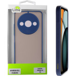 Lime Successories Lime ���� Xiaomi Redmi A3 4G 6.71'' Hardshell Fusion Full Camera Protection Blue With Yellow KEYS