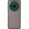 Lime Successories Lime ���� Xiaomi Redmi A3 4G 6.71'' Hardshell Fusion Full Camera Protection Green With Yellow KEYS