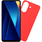 Volte-Tel ���� Xiaomi Poco C65 6.74'' Silicon Tpu Camera Guard RED