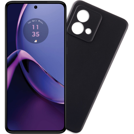 Volte-Tel ���� Motorola Moto G84 5G 6.5'' Silicon Tpu Full Camera Protection BLACK