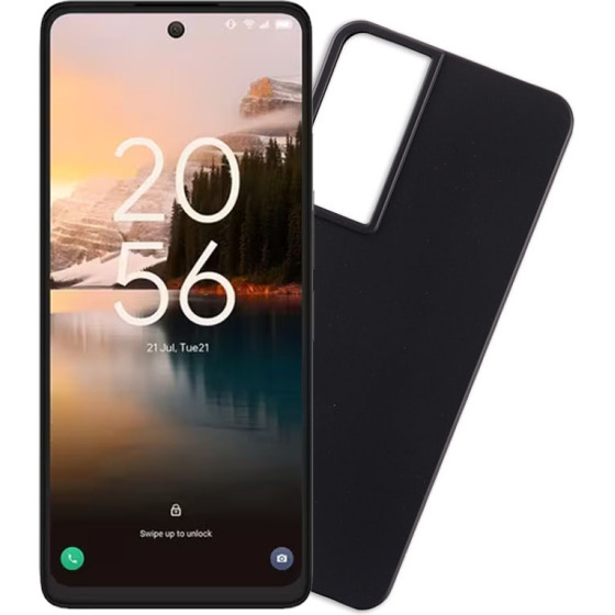Volte-Tel ���� Tcl 40 Nxtpaper 4G T612B 6,78'' Silicon Tpu Camera Guard BLACK