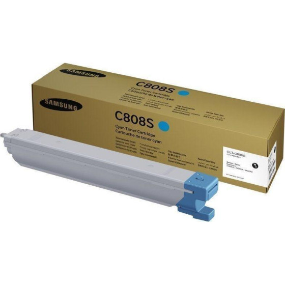 Samsung-HP Toner Color Laser CLT-C808S Els Cyan - 20k Pgs - (SS560A)