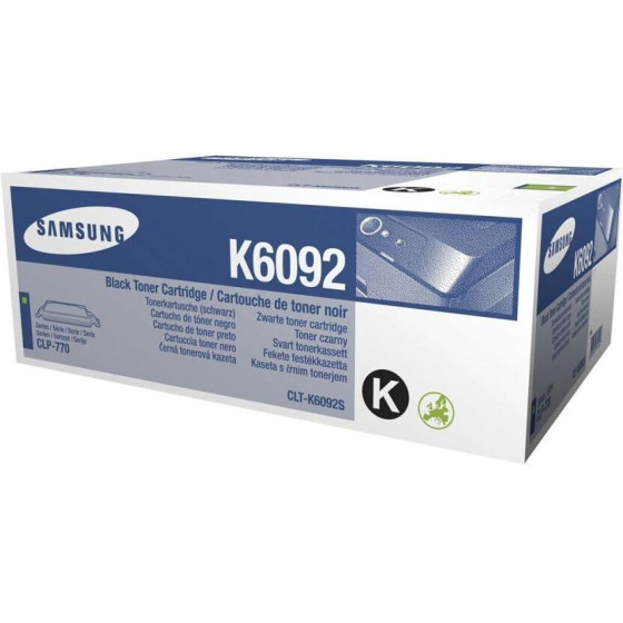 Samsung-HP Toner Color Laser CLT-K6092S,Els Black 7K Pgs - (SU216A)