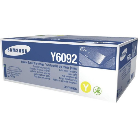 Samsung-HP Toner Color Laser CLT-Y6092S,Els Yellow 7K Pgs - (SU559A)