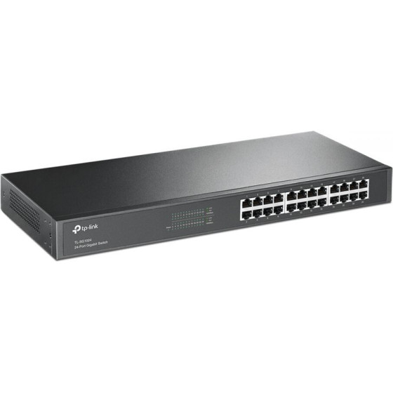 TP-Link Switch Rackmount 24 Port 10-100-1000MBps - (TL-SG1024)