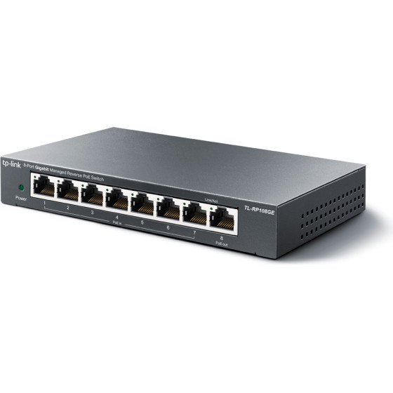 TP-Link 8-Port Gigabit Managed Reverse Poe Switch - (TL-RP108GE)