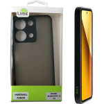 Lime Successories Lime ���� Xiaomi Redmi Note 13 5G 6.67'' Hardshell Fusion Full Camera Protection Black With Red KEYS