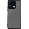 Lime Successories Lime ���� Xiaomi Redmi Note 13 5G 6.67'' Hardshell Fusion Full Camera Protection Black With Red KEYS