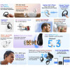BlackView BT5.0 ENC+Mic Noise Reduction Earbuds With Charging Dock Black - (AIRBUDS10B)