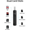 Cabletime Card Reader ��� Sd & Micro SD, USB, 5Gbps, ����� - (CT-ASD3-PB)