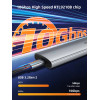 Cabletime ���� ��� M.2 NVMe/Sata Ssd Tool free, 10Gbps, ���� - (CT-SSD03-AG)