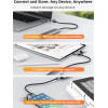 Cabletime ���� ��� M.2 NVMe/Sata Ssd Tool free, 10Gbps, ���� - (CT-SSD03-AG)
