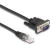 Powertech ������� Serial RS-232 �� RJ45 30cm, ����� - (CAB-G040)