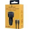 Powertech ��������� ����������� �������, USB/USB-C, 48W, ������ - (PT-1230)
