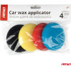 AMiO ���������� ����������� ������ ��������� 100mm ��� ������� Wax Applicators - 4 ���. - (03713)