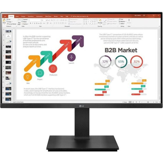 LG ����� Led - (24BP45SP-B.AEU)