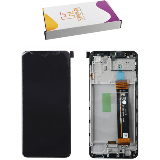 HYPER-Fix Samsung A236 A23 5G �����+Touch Screen + Lens + Frame Black Service Pack - (HF-GH82-29734A)