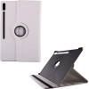 Volte-Tel ���� Samsung X910 Tab S9 ULTRA/X916 Tab S9 Ultra 5G 14.6'' Leather Book Rotating Stand WHITE - (5205308360459)