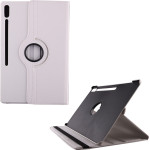 Volte-Tel ���� Samsung X910 Tab S9 ULTRA/X916 Tab S9 Ultra 5G 14.6'' Leather Book Rotating Stand WHITE - (5205308360459)