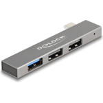 DeLock Usb Hub 3x �����, 10Gbps, USB-C �������, ���� - (64274)