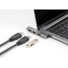 DeLock Usb Hub 3x �����, 10Gbps, USB-C �������, ���� - (64274)