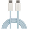 Maxlife Type C To Type C Data Cable 20W 1m Blue - (MXUC-06TBL)