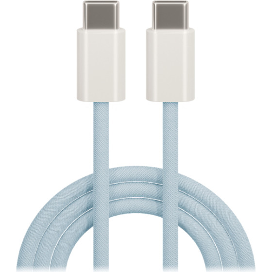 Maxlife Type C To Type C Data Cable 20W 1m Blue - (MXUC-06TBL)
