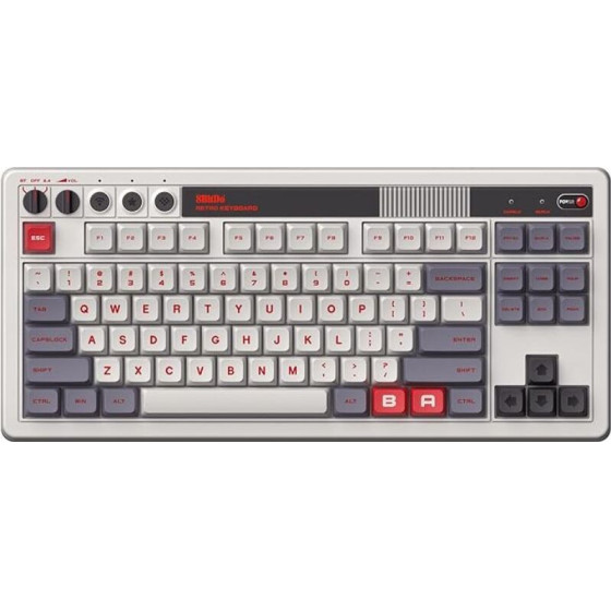 8BitDo Retro Mechanical Keyboard - N Edition �������� Gaming �������� ������������ �� Custom ��������� (������� US) - (04272)