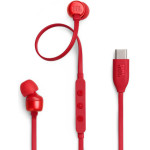JBL Tune 310C, In-Ear Headphones, USB-C, Hi-Res, (Red) - (JBLT310CRED)