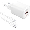XO L96(EU) Quick Charger (PD30W / Usb QC18W) �� ������� Lightning - (L96L)
