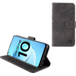 Lime Successories Lime ���� Realme 10 6.4'' Essential Magnet Book Stand Clip GREY