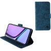 Lime Successories Lime ���� Realme C67 4G 6.72'' Essential Magnet Book Stand Clip Dark BLUE