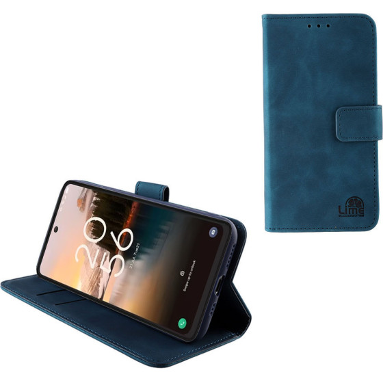 Lime Successories Lime ���� Tcl 40 Nxtpaper 4G T612B 6,78'' Essential Magnet Book Stand Clip Dark BLUE