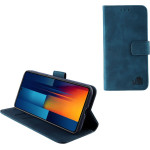 Lime Successories Lime ���� Xiaomi Poco M6 Pro 4G 6.67'' Essential Magnet Book Stand Clip Dark BLUE