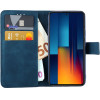 Lime Successories Lime ���� Xiaomi Poco M6 Pro 4G 6.67'' Essential Magnet Book Stand Clip Dark BLUE