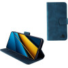 Lime Successories Lime ���� Xiaomi Poco X6 5G 6.67'' Essential Magnet Book Stand Clip Dark BLUE