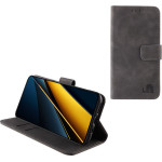 Lime Successories Lime ���� Xiaomi Poco X6 Pro 5G 6.67'' Essential Magnet Book Stand Clip GREY