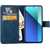 Lime Successories Lime ���� Xiaomi Redmi Note 13 4G 6.67'' Essential Magnet Book Stand Clip Dark BLUE