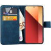 Lime Successories Lime ���� Xiaomi Redmi Note 13 Pro 4G 6.67'' Essential Magnet Book Stand Clip Dark BLUE