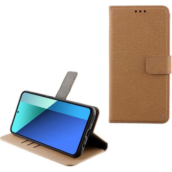 Volte-Tel ���� Xiaomi Redmi Note 13 4G 6.67'' Allure Magnet Book Stand Clip GOLD