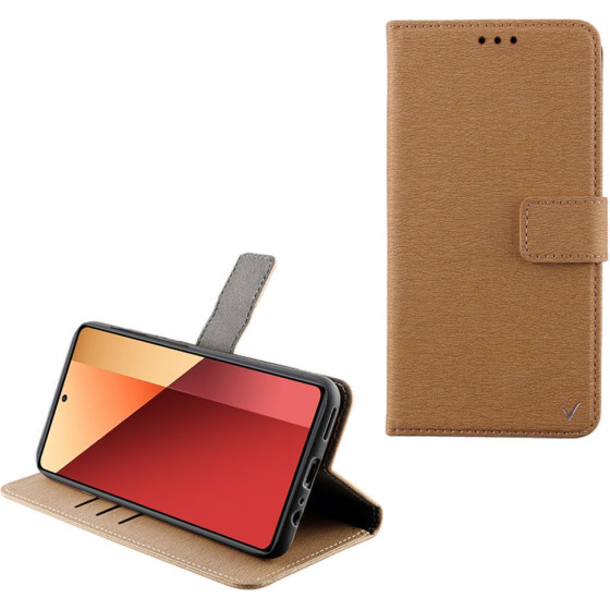 Volte-Tel ���� Xiaomi Redmi Note 13 Pro 4G 6.67'' Allure Magnet Book Stand Clip GOLD